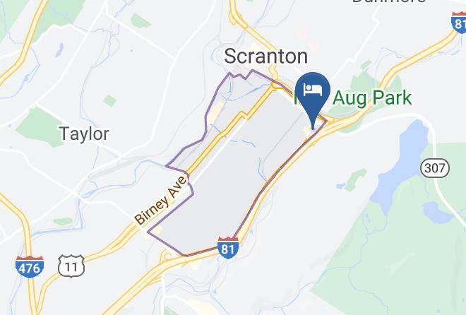 Lackawanna - Four Points By Sheraton Scranton Maps