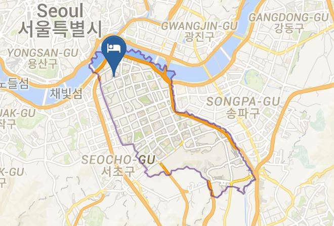 Gangnamgu - Four Points By Sheraton Seoul Gangnam Maps