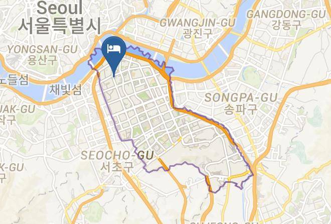 Gangnamgu - Patio7 Hotel Maps