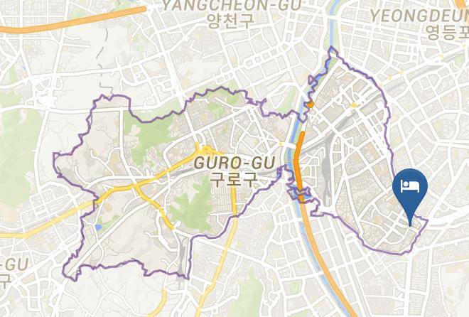 Gurogu - Four Points By Sheraton Seoul Guro Maps