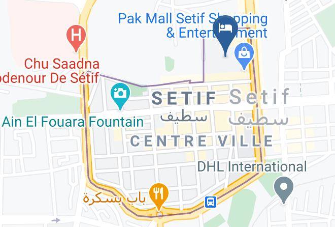 Setif - Four Points By Sheraton Setif Maps