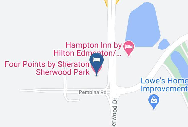Division 11 - Four Points By Sheraton Sherwood Park Maps
