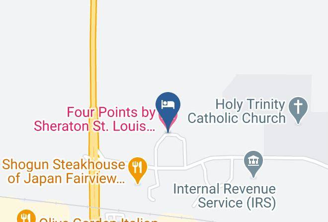 St Clair - Four Points By Sheraton St Louis Fairview Heights Maps