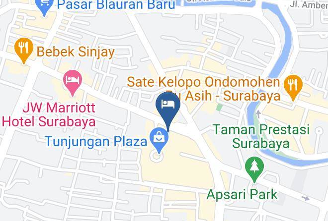 Kota Surabaya - Four Points By Sheraton Surabaya Maps