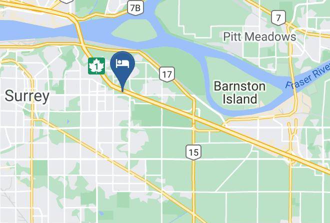 Greater Vancouver - Four Points By Sheraton Surrey Maps