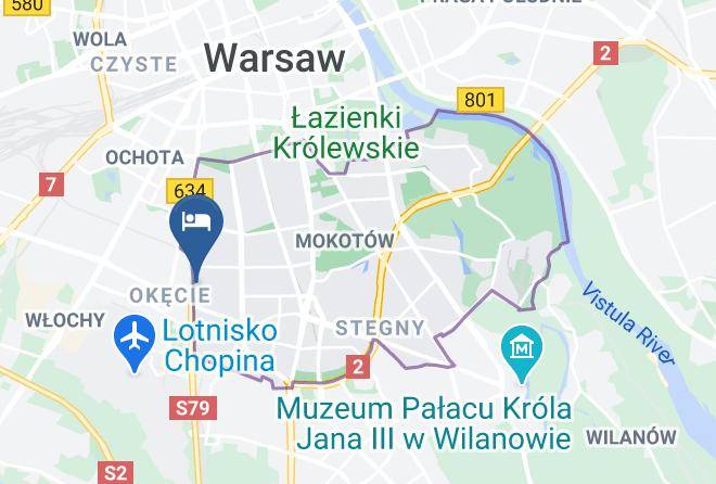 Warsaw - Four Points By Sheraton Warsaw Mokotow Maps