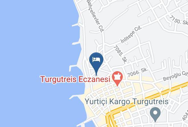 Bodrum - Four Seas Hotel Maps