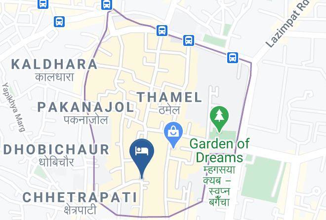 Kathmandu - Four Season Boutique Hotel Pvt Ltd Maps