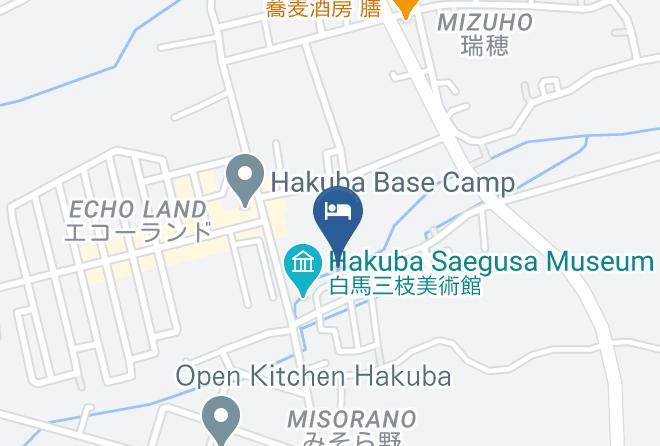 Hakuba Vil Kitaazumi District - Pension Four Season Maps