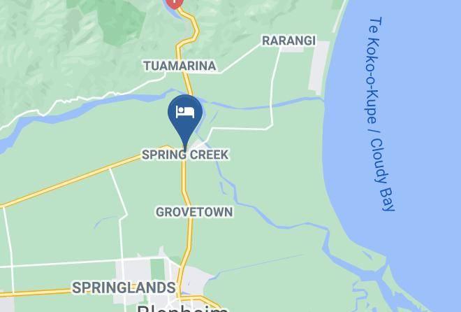 Spring Creek - Four Seasons Backpackers Maps