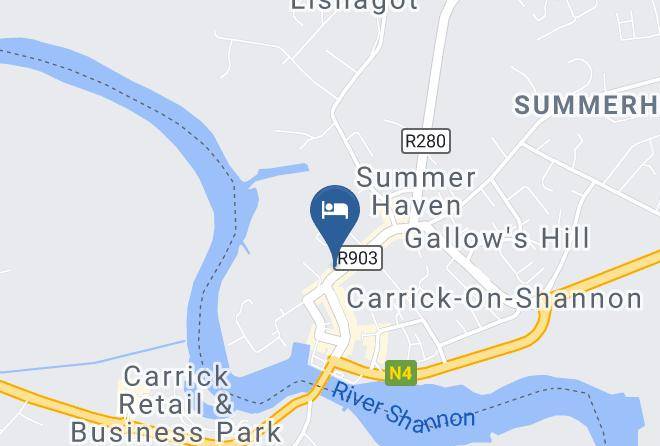Carrick On Shannon - Four Seasons Carrick Accommodation Maps