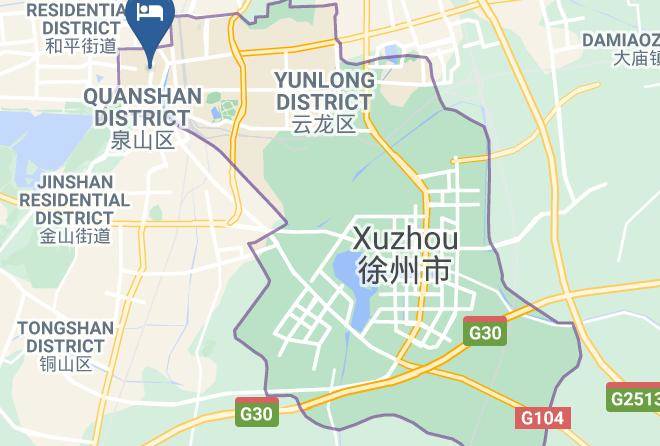 Xuzhou - Four Seasons Holidays Business Hotel Maps