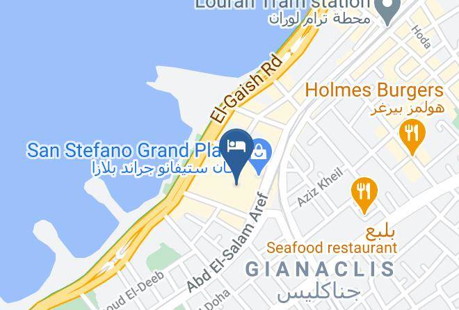 Alexandria - Four Seasons Hotel Alexandria At San Stefano Egypt Maps