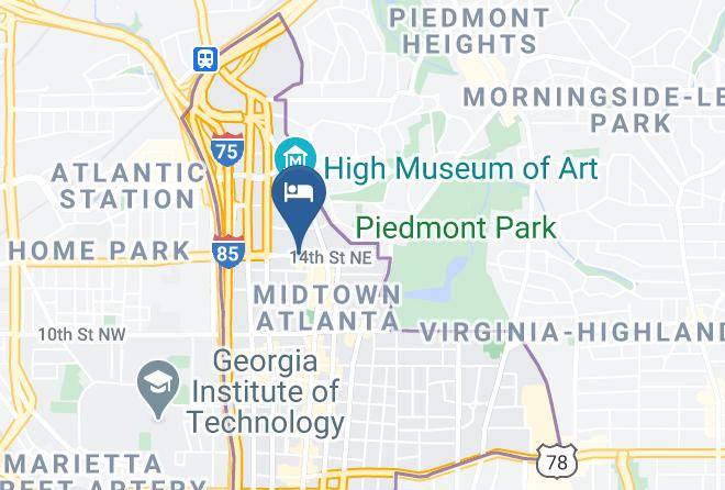 Fulton - Four Seasons Hotel Atlanta Maps