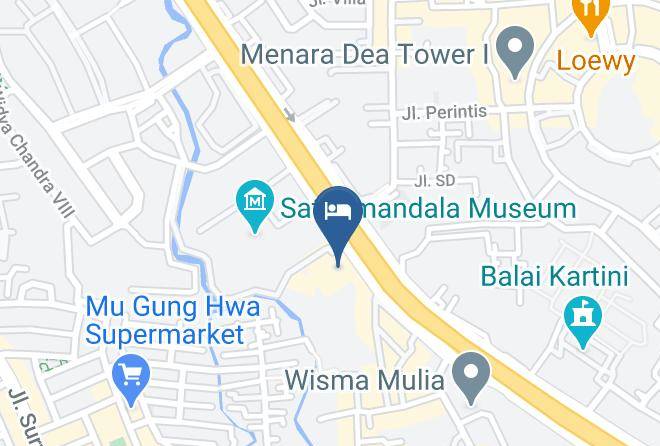 Four Seasons Hotel Jakarta Map - Jakarta - Jakarta Selatan