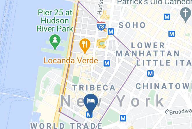 New York - Four Seasons Hotel New York Downtown Maps
