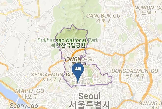 Jongnogu - Four Seasons Hotel Seoul Maps