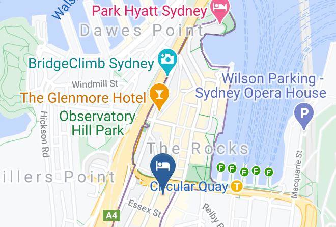 Sydney - Four Seasons Hotel Sydney Maps