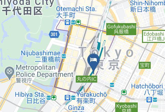 Four Seasons Hotel Tokyo At Marunouchi Map