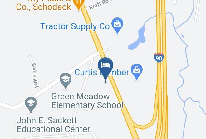 Rensselaer - Four Seasons Motel Maps