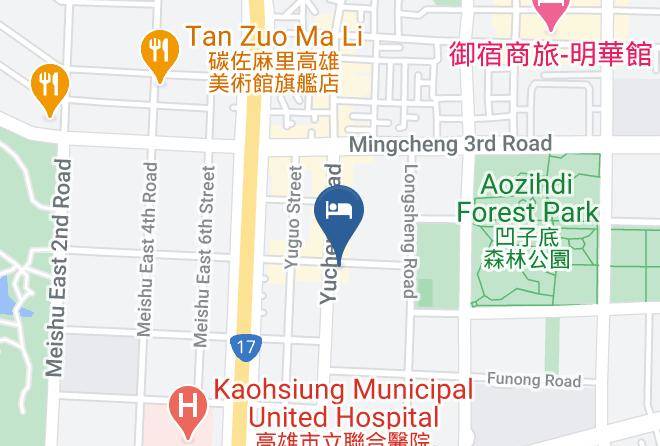 Gushan District - Four Seasons Motel Maps