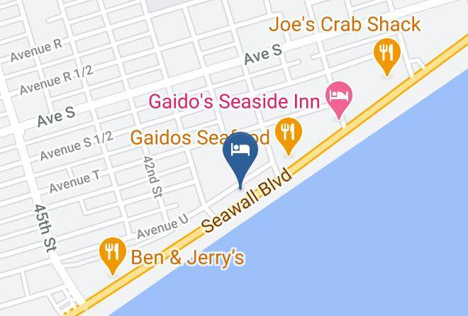 Galveston - Four Seasons On The Gulf Maps