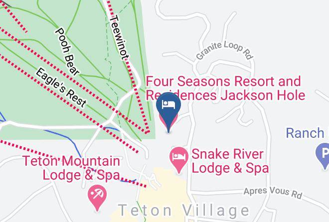 Teton - Four Seasons Resort And Residences Jackson Hole Maps