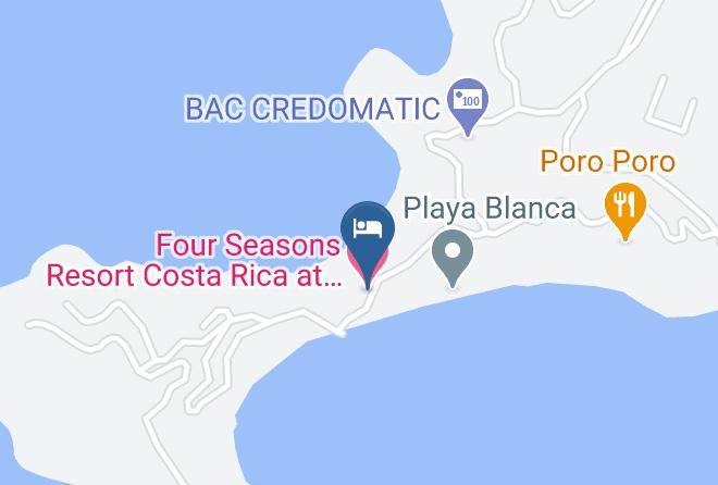 Liberia - Four Seasons Resort Costa Rica At Peninsula Papagayo Maps
