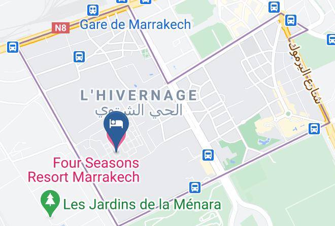 Marrakesh - Four Seasons Resort Marrakech Maps