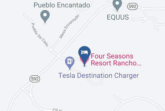 Santa Fe - Four Seasons Resort Rancho Encantado Santa Fe Maps