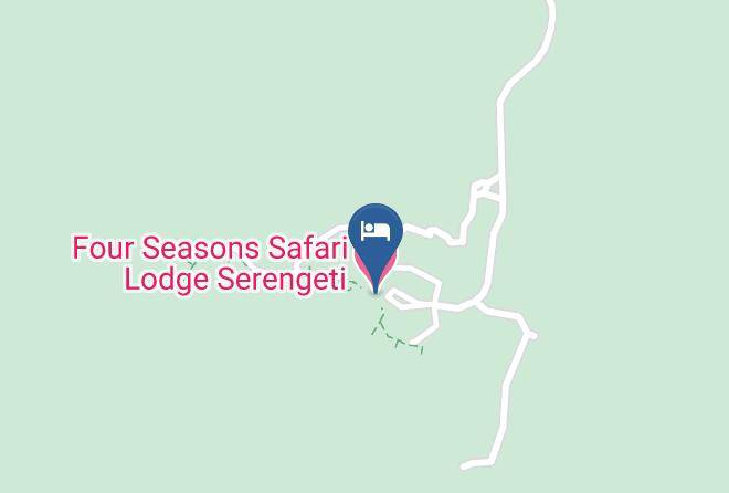 Four Seasons Safari Lodge Serengeti Map