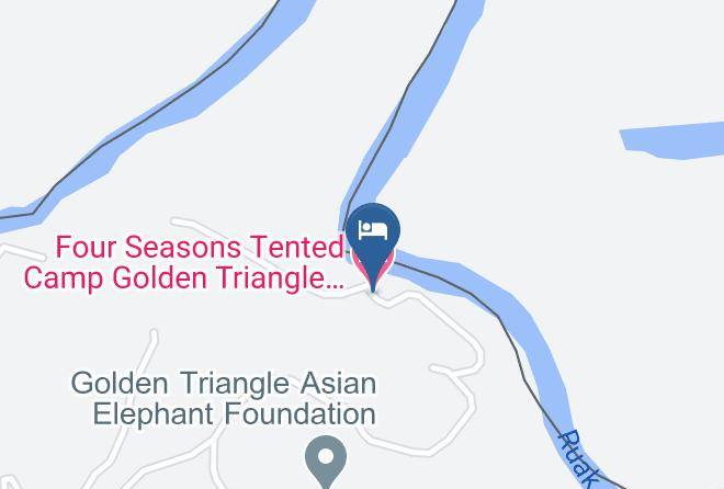 Amphoe Chiang Saen - Four Seasons Tented Camp Golden Triangle Thailand Maps