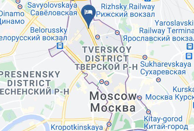 Moscow - Four Squares Maps