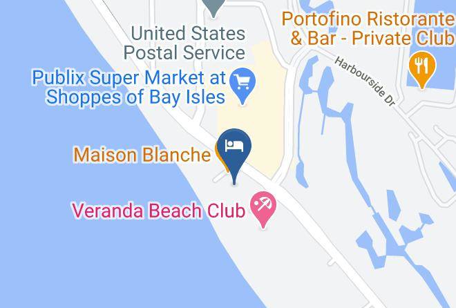 Four Winds Beach Resort Map