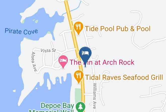 Lincoln - Four Winds Motel Maps