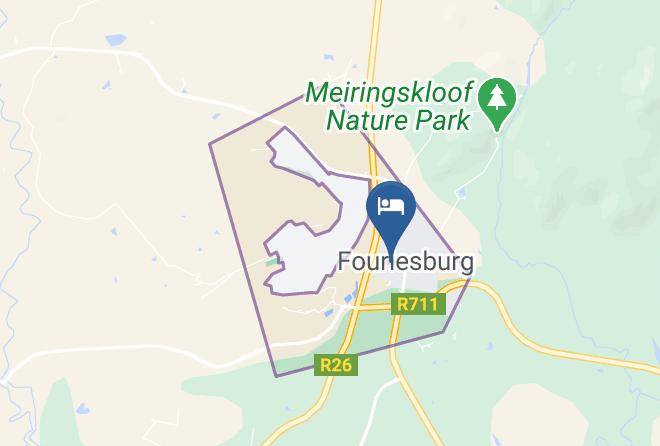 Thabo Mofutsanyane - Fouriesburg Country Inn Maps