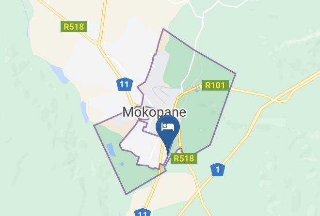 Waterberg - Fouriestreet 199 Bed And Breakfast Maps