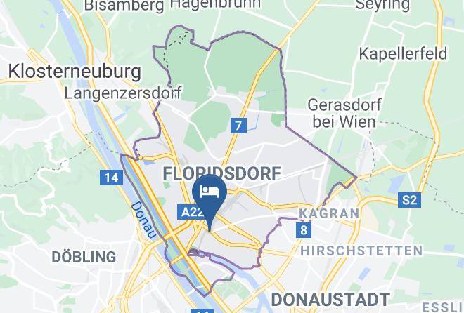 Vienna Floridsdorf - Fourside Hotel & Suites Vienna Maps