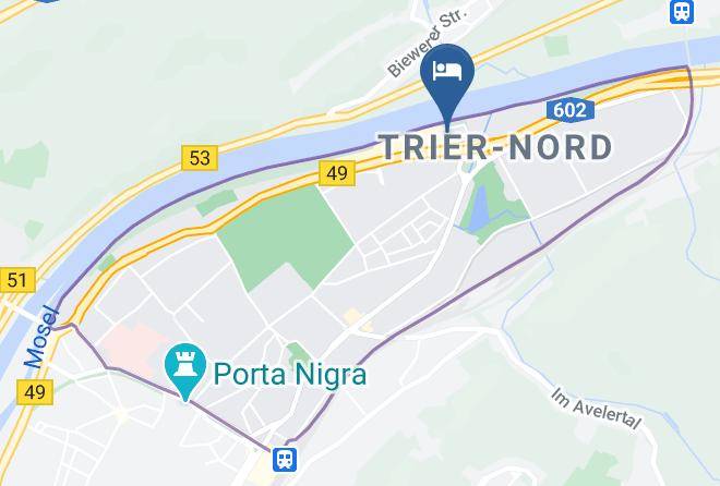 Treves - Fourside Plaza Hotel Trier Maps