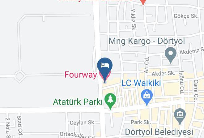 Dortyol - Fourway Restaurant Maps
