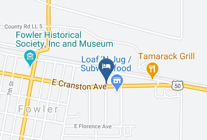 Otero - Fowler Rv Park Maps