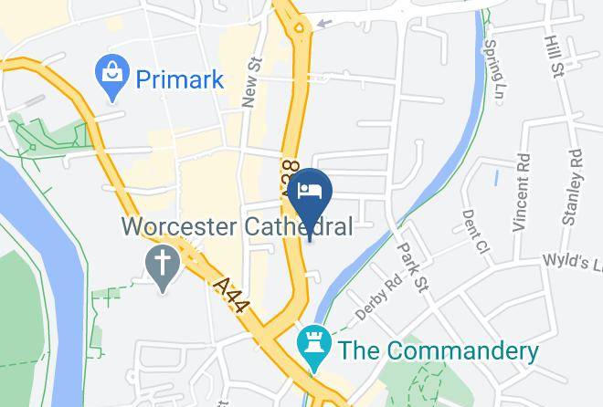 Worcs - Fownes Hotel Maps