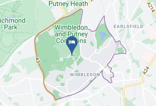 London - The Fox & Grapes Wimbledon Maps