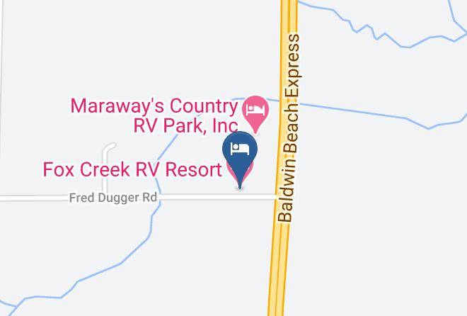 Baldwin - Fox Creek Rv Resort Maps