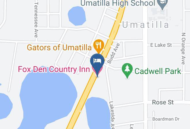 Lake - Fox Den Country Inn Maps