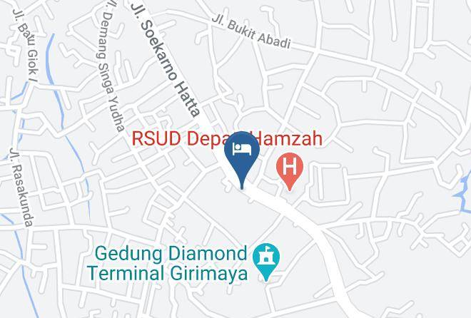 Kota Pangkal Pinang - Fox Harris Hotel Pangkalpinang Maps