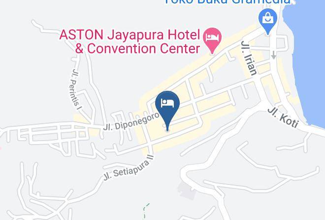 Kota Jayapura - Fox Hotel Jayapura Maps