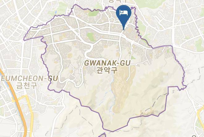 Gwanakgu - Fox Hotel Seoul Maps