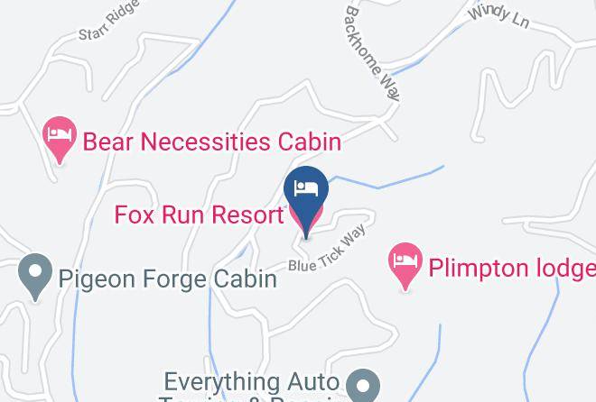 Sevier - Fox Run Resort Maps