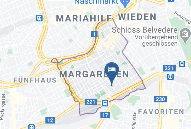 Vienna Margareten - Fox Box Apt Vienna Maps